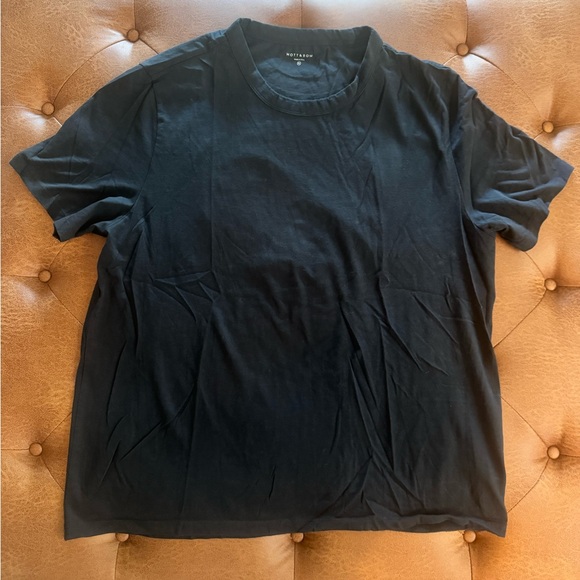 Black Short Sleeve Tee Casual Essential - Picture 1 of 3